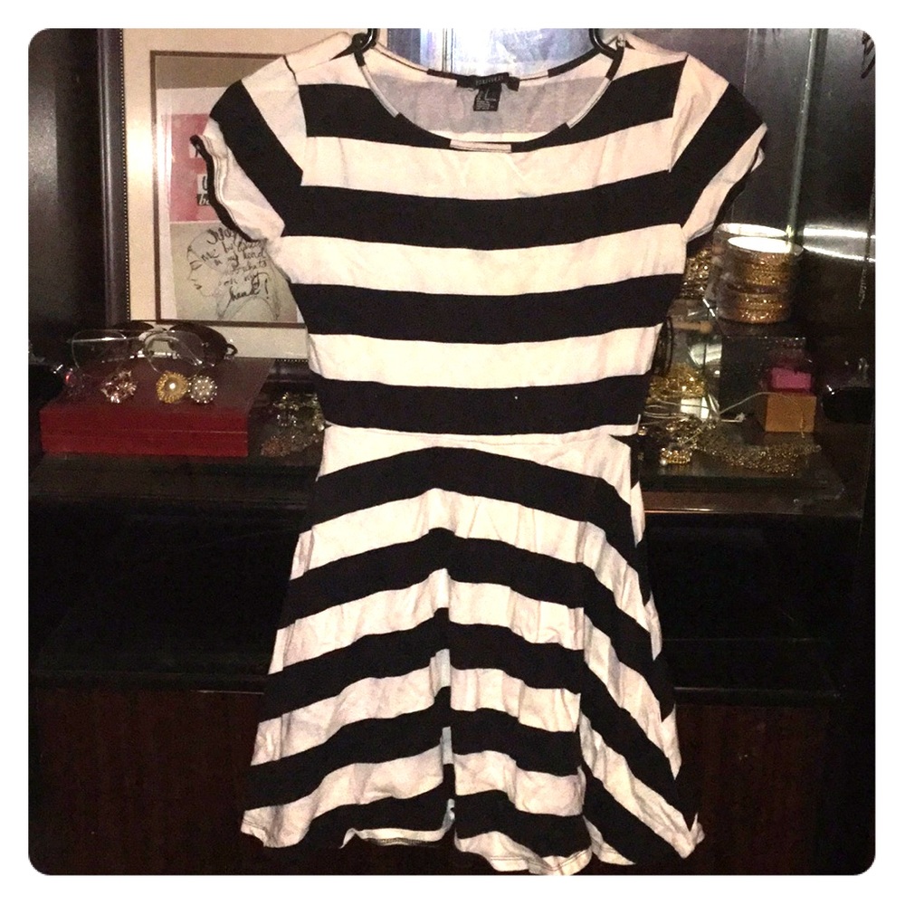 A mini waisted dress